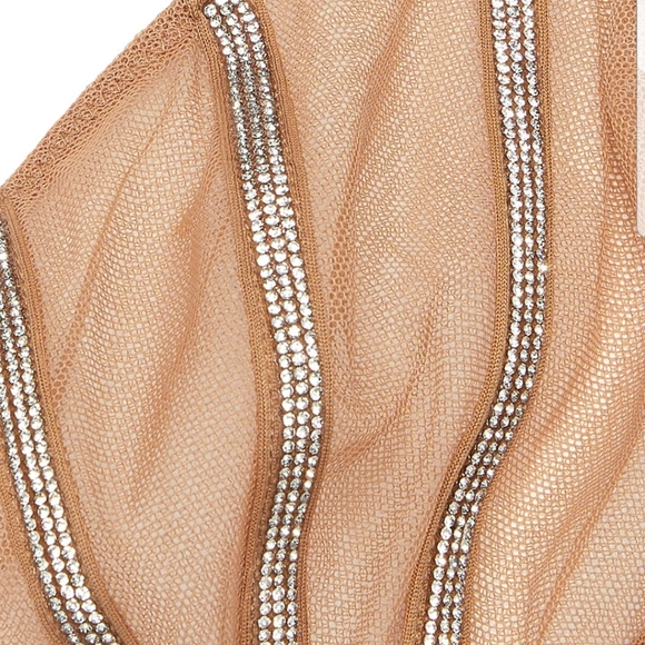 Victoria's Secret Very Sexy Rhinestone Crystal Shine Strap Thong Panty NWT Nude - Picture 8 of 12